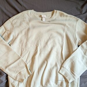 H&M Essentials Loose Fit Sweatshirt - Mint Green